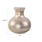 Beatrice Flared Silver Vase