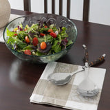 Laguiole Connoisseur Tortoise Shell Salad Servers