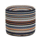 Captiva Navy Indoor Outdoor Tall Pouf