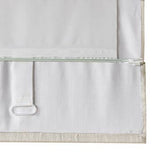 Basketweave Roman Shade For Windows, Ivory