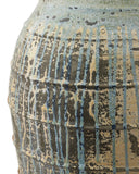 Ragusa Large Antique Blue Drip Urn