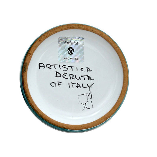 Ricco Deruta Hand-Painted Cup & Saucer 12 oz