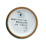 Ricco Deruta Hand-Painted Cup & Saucer 12 oz