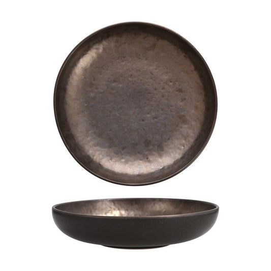 Nivo Metallic Deep Coupe Plate 10.25", 59oz