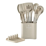 13pcs Stainless Steel Silicone Kitchen Utensil Set