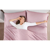 Wholesale Printed Microfiber Sheet Set, Blush Waves
