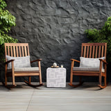 Indoor/Outdoor No Tip Block Syros Fog
