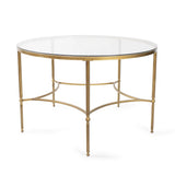 Bonnifait Antique Gold Round Dining Table