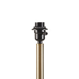 Textured Ceramic Floor Lamp with Scallop-Shaped Shade, Gold