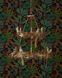 Aviary Gold Two-Tier Chandelier