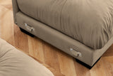 CLOUDIES 134" 3 Seater Sofa with 1 Ottoman