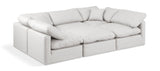 Indulge - Faux Leather 6 Piece Modular Sectional