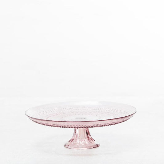 Jupiter Pink Cake Stand 13"
