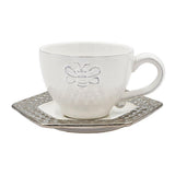 Enchanted Honeybee Ceramic Espresso Set of 2