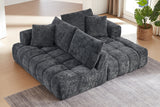 ELARA 108" Chenille Right Chaise Sofa