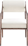 Bastille - Upholstered Dining Arm Chair (Set of 2) - Bronze Frame