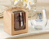 Kraft 9 oz. Glassware Gift Box with Twine (Set of 12)