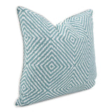 24 x 24 Outdoor Pillow Helm Teal- Poly Insert