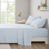 Wrinkle-Free All Season Soft Microfiber Sheet Set, Blue