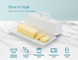 Kook Ceramic Butter Dish with Lid