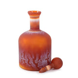 Mercer Glass Capped Bottle in Tangerine- Short