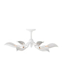 Snowflower Semi-Flush Mount