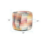 Navajo Multi Tall Pouf