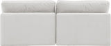 Comfy - Velvet Modular Armless Sofa 2 Seats