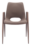 Desi Dining Chair (Set of 2) Brown & Walnut