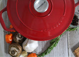 Chasseur Enameled Cast Iron Round Dutch Oven 3.25qt
