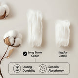 8-Piece 800gsm Cotton Absorbent Towel Set, Taupe