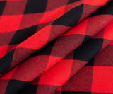 Red and Black Tablecloth
