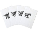 White Napkins - Embroidery Napkins