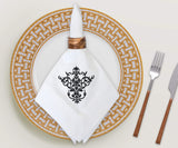 White Napkins - Embroidery Napkins