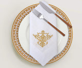 White Napkins - Embroidery Napkins