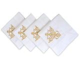 White Napkins - Embroidery Napkins