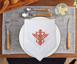 White Napkins - Embroidery Napkins