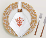 White Napkins - Embroidery Napkins