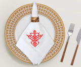 White Napkins - Embroidery Napkins