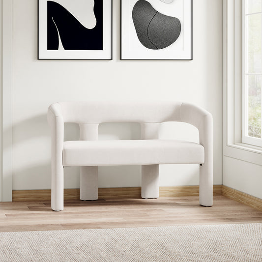 Dove 42'' Loveseat Bench