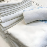 Cotton Triple Embroidered Bath Towels (Set of 2)