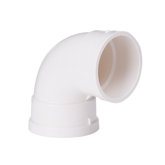 Waterdrop 2'' PVC 90 Degree Elbow Pipe, Junctions for pipes, not of metal, pipe couplings and joints, Fittings with sealer for water pipe connections