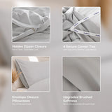 MellowSoft™ Duvet Set Gray