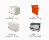 IW2 4L White Food Waste Caddy Liners - 4 pack