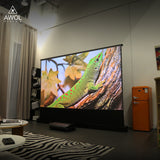 LTV-3000 Pro Plus 100''-130'' AWOL Vision Acoustic ALR Floor Rising Screen Bundle