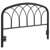 Anderson Metal Queen or Full Open Frame Headboard Black