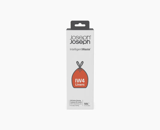 IW4 50L Grey Bin Liners