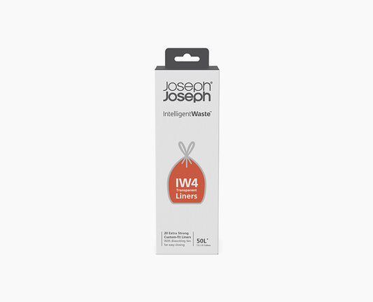 IW4 50L Clear Bin Liners