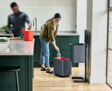 Totem Max 60L Grey Waste & Recycling Bin