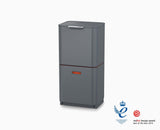 Totem Max 60L Grey Waste & Recycling Bin